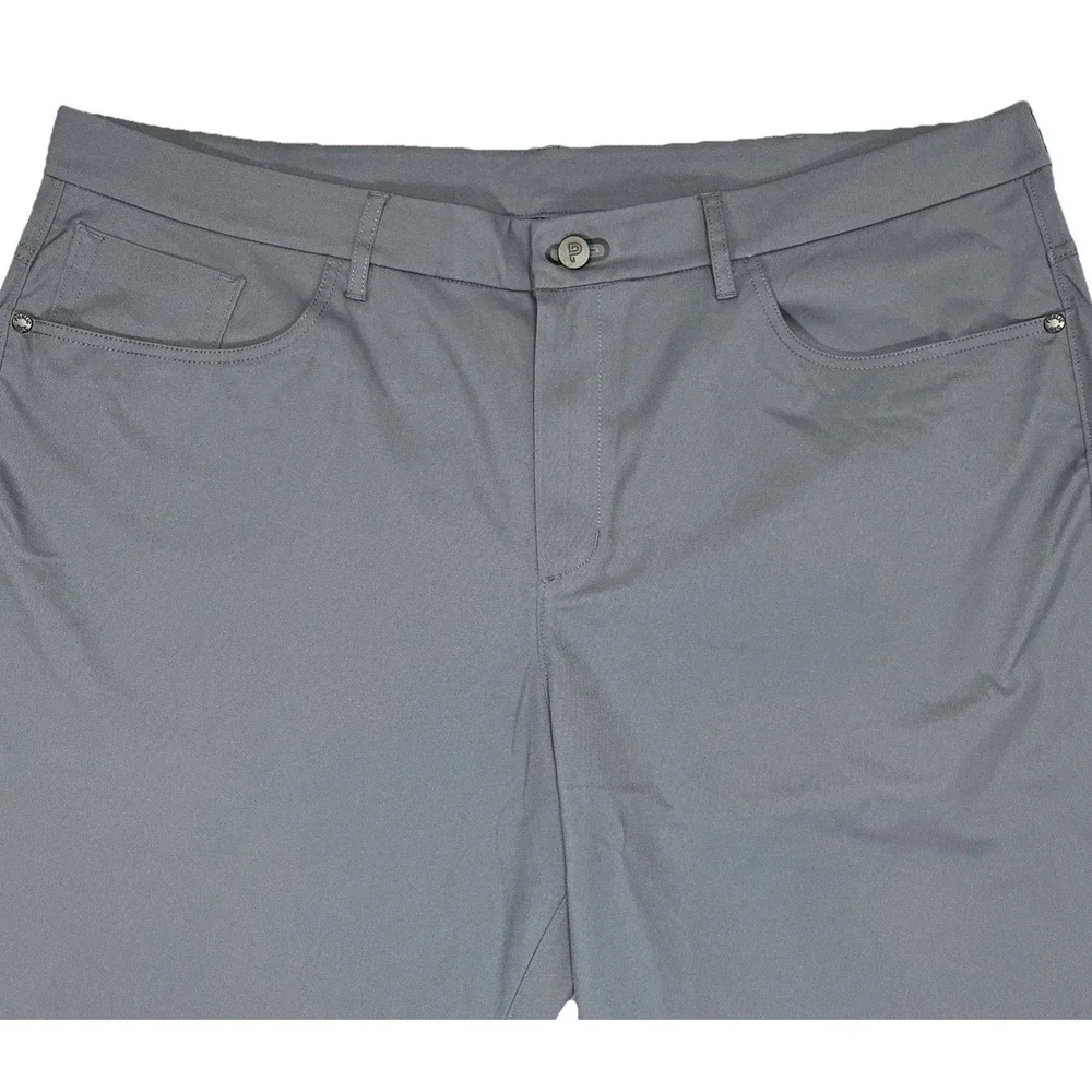 Public Rec Mens Dealmaker Performance Straight Leg Slate Gray Chino Pants 40x32‎